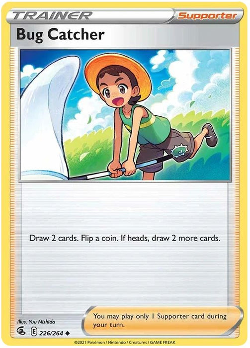 Bug Catcher 226/264 Uncommon Pokemon Card (SWSH Fusion Strike)