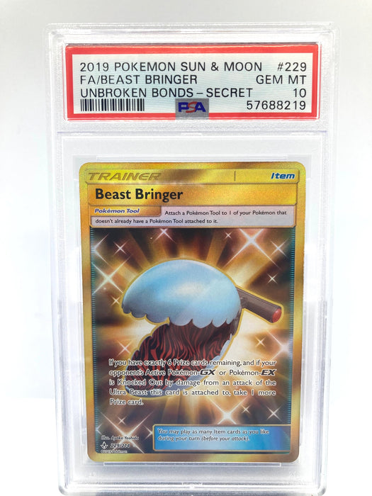 Beast Bringer 229/214 PSA 10 Gem Mint Graded Pokemon Card (Unbroken Bonds)