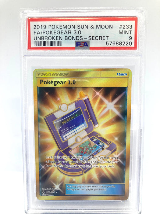 Pokegear 3.0 233/214 PSA 9 Graded Pokemon Card (Unbroken Bonds)