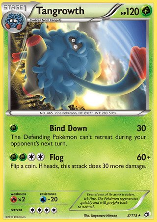 Tangrowth Legendary Treasures