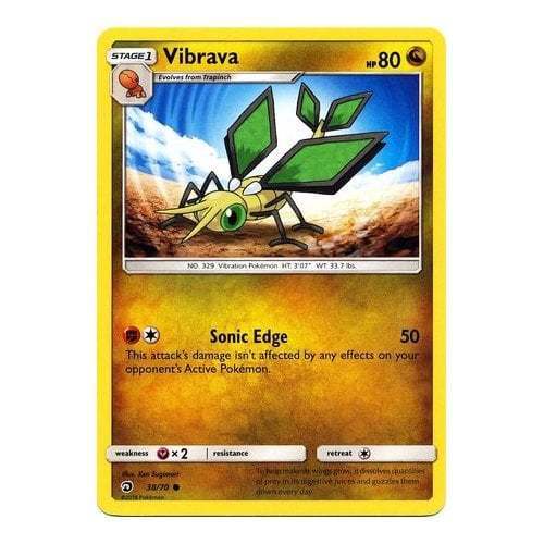 Vibrava 38/70 Common Pokemon Card (Dragon Majesty) — Titan Cards Ltd