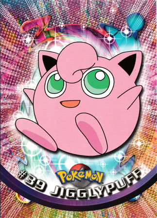 Jigglypuff #39 Topps Series 1 Pokemon Card