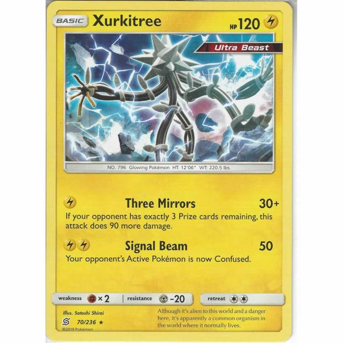 Xurkitree 70/236 Rare Pokemon Card (Unified Minds)