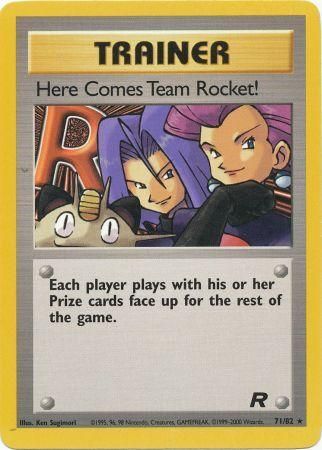 Here Comes Team Rocket! 71/82 Rare Pokemon Card (Team Rocket)