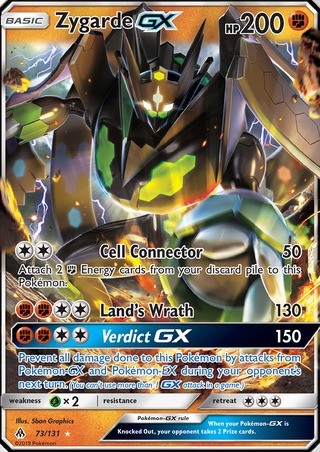 Zygarde GX 73/131 Ultra Rare Pokemon Card (Forbidden Light) — Titan Cards  Ltd