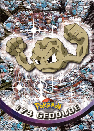 Geodude #74 Topps Series 1 Pokemon Card