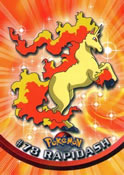 Rapidash 78 Topps Series 2 Pokemon Card