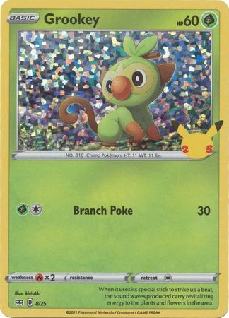 Grookey - 8/25 - McDonald's 25th Anniversary Promos [HOLO]