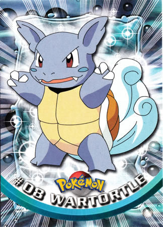 Wartortle #8 Topps Series 1 Pokemon Card — Titan Cards Ltd