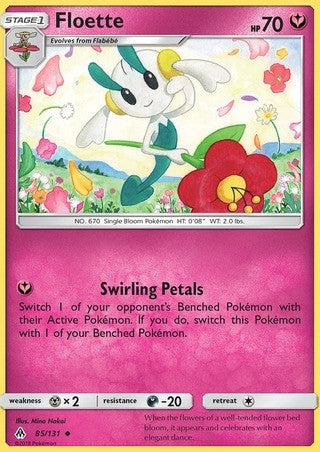 Floette 85/131 Uncommon Pokemon Card (Forbidden Light)