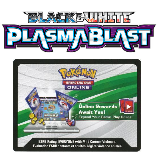 Pokemon Black & White: Plasma Blast Online Booster Code