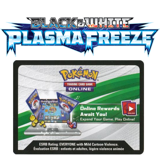 Pokemon Black & White: Plasma Freeze Online Booster Code