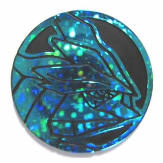 Official Pokemon Coin - Kyurem Blue Holo Coin (small)