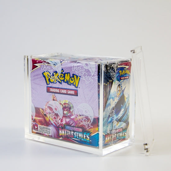 Pokemon Booster Box Acrylic Case / Protector / Display with magnetic lid