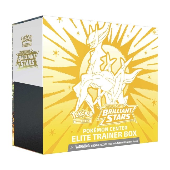 Pokemon TCG: Sword & Shield-Brilliant Stars Pokemon Center Elite Trainer Box