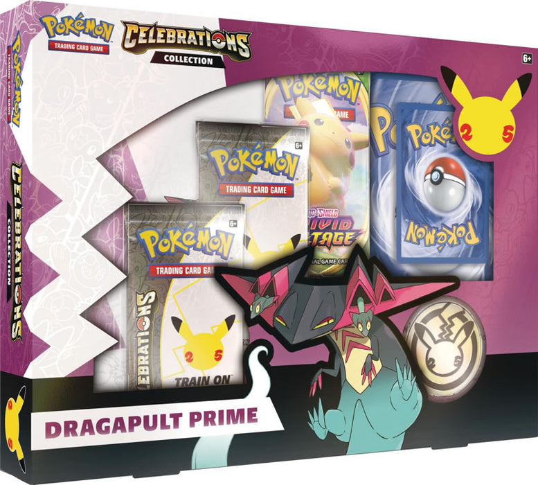 Pokemon Celebrations Dragapult Prime (25th Anniversary)
