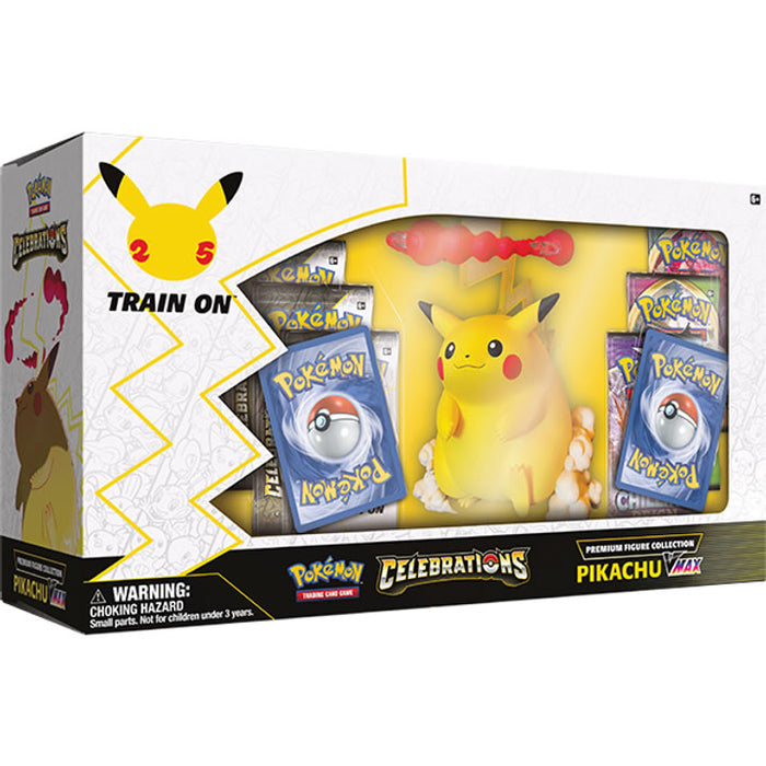 Pokemon Celebrations Premium Figure Collection Pikachu VMAX (25th Anniversary)