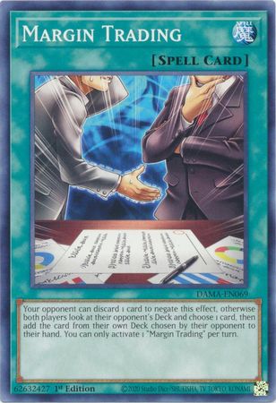 Margin Trading DAMA-EN069 Common Yu-Gi-Oh Card (Dawn of Majesty)