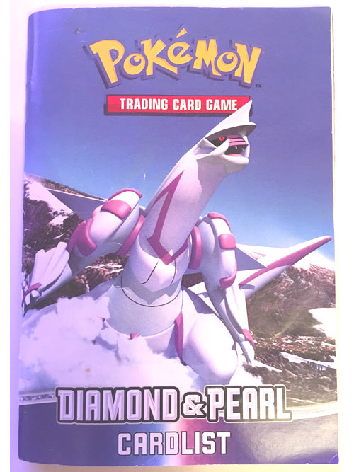 Diamond & Pearl Cardlist and Rulebook Diamond & Pearl Cardlist and Rulebook