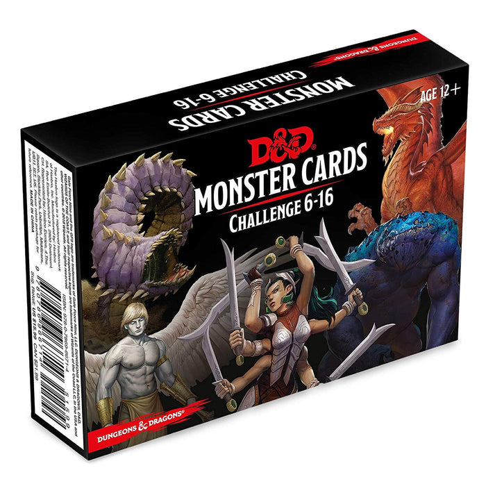 Monster Deck 6-16 - 74 Monster Cards for Dungeons & Dragons (D&D)
