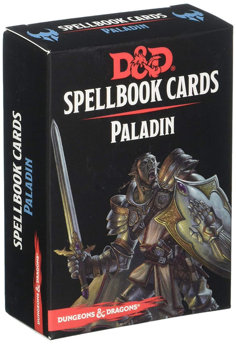 Paladin Deck Dungeons & Dragons (D&D) Spell Book Cards
