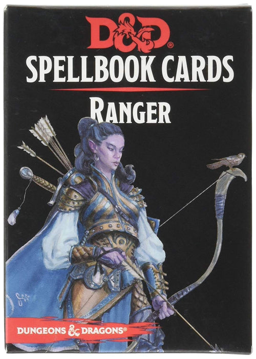 Ranger Deck Dungeons & Dragons (D&D) Spell Book Cards