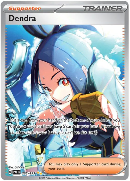 Dendra 266/193 Special Illustration Rare Pokemon Card (SV2 Paldea Evolved)