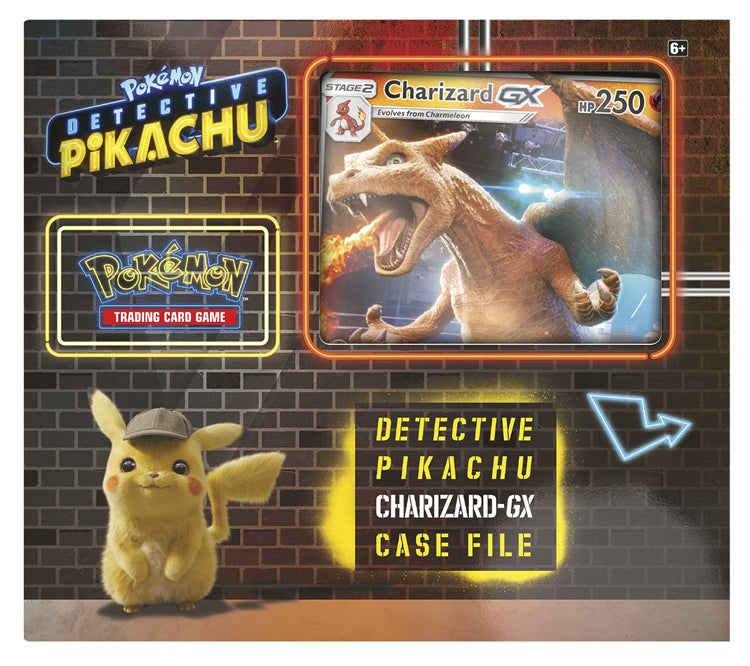 Detective Pikachu - Charizard GX Case File Box (Pokemon TCG)
