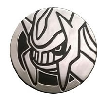 Official Pokemon Coin - Dialga Silver Coin (Small)
