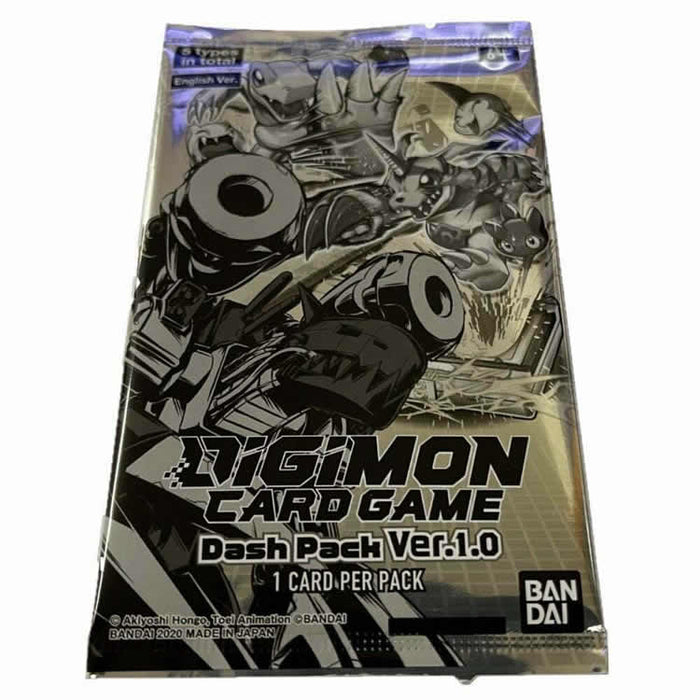 Digimon TCG Dash Pack Ver 1.0 (1 Card per Pack)