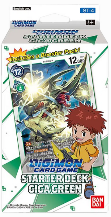 Digimon Card Game: Starter Deck - Giga Green ST-4