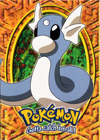 Dratini E10 The First Movie Topps Holo Evolution Card