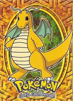 Dragonite E12 The First Movie Topps Evolution Card