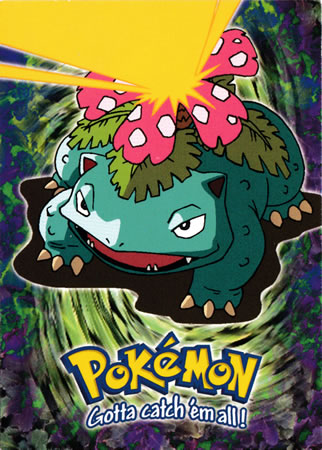 Venusaur E3 The First Movie Topps Evolution Card