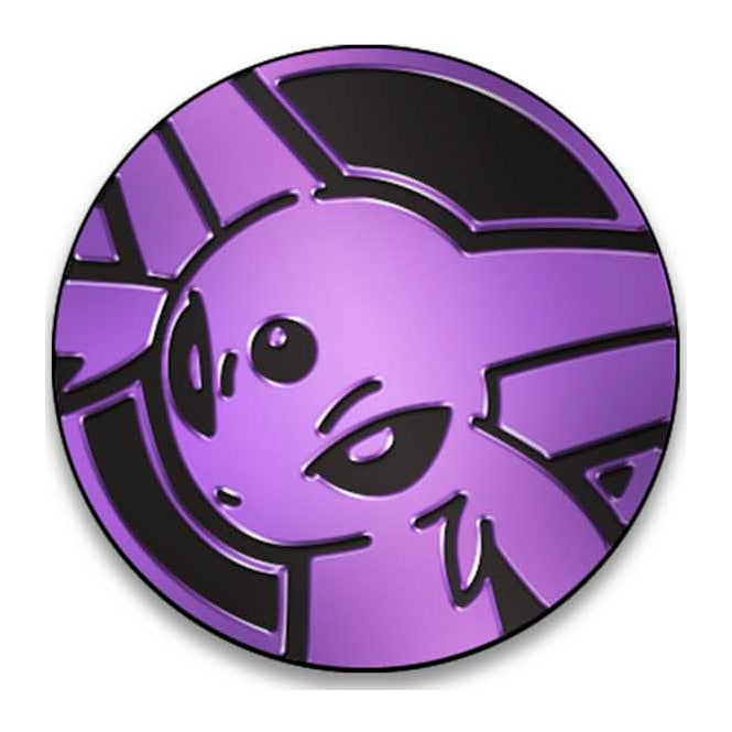 Official Pokemon Coin - Espeon Purple Coin