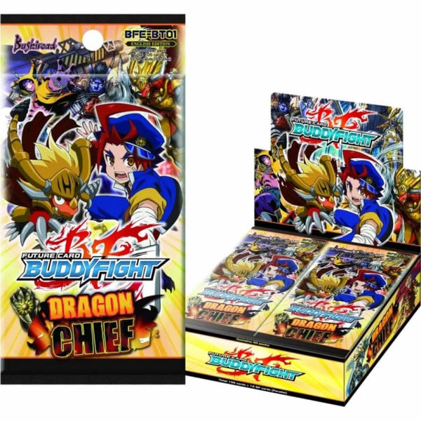 Future Card Buddyfight Booster Set Vol. 1 - Dragon Chief Box (30 Boost Titan Cards Ltd Future Card Buddyfight Booster Set Vol. 1 - Dragon Chief Box (30 Boost Titan Cards Ltd