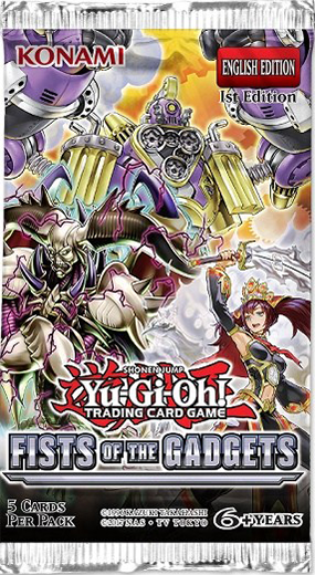 Yu-Gi-Oh! Fists of the Gadgets Sealed Booster Pack