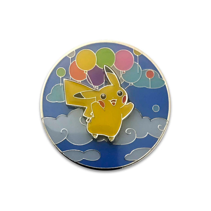 Flying/Surfing Pikachu Pin Badge (Celebrations 25th Anniversary)
