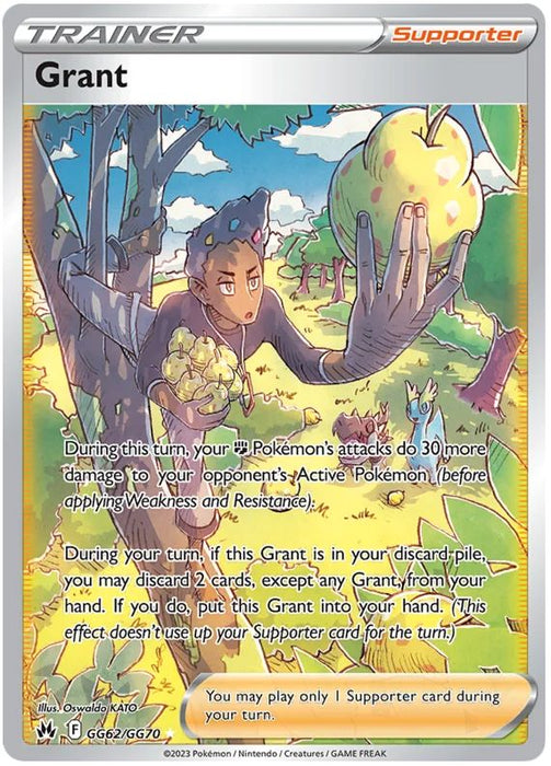 Grant GG62/GG70 GGU Pokemon Card (SWSH Crown Zenith GG)