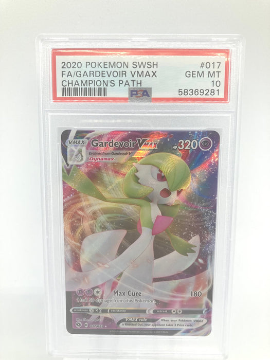 Gardevoir VMAX 017/073 PSA 10 Gem Mint Graded Pokemon Card