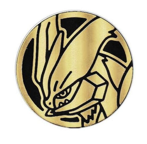 White Kyurem Black & Gold Pokemon Coin