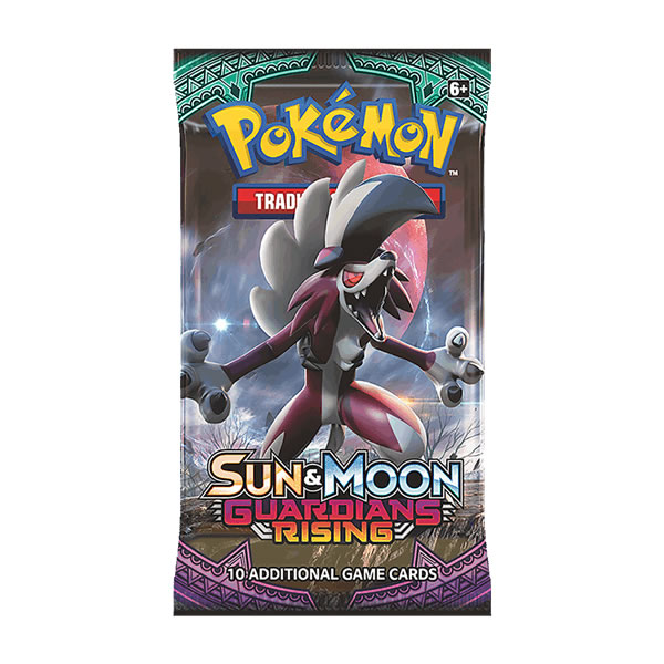 Pokemon Sun & Moon: Guardians Rising Booster Pack (10 Cards)