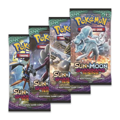 Pokemon Sun & Moon: Guardians Rising Booster Pack (10 Cards)