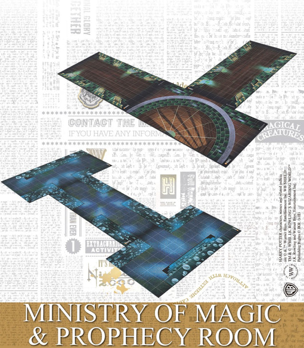 Ministry of Magic & Prophecy Room - Harry Potter Miniatures Game Expansion