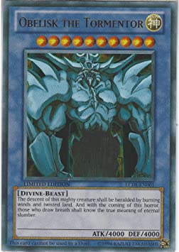 Obelisk the Tormentor LC01-EN001 Limited Edition (YGO Legendary Collection)