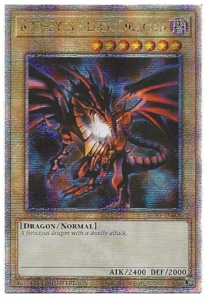 LC01-EN006 Red-Eyes Black Dragon Quarter Century Secret Rare (Yu-Gi-Oh!  25th Anniversary)