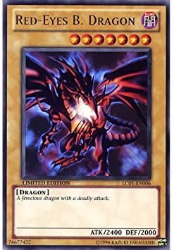 LC01-EN006 Red-Eyes Black Dragon : Ultra Rare Limited Edition Mint YuGiOh Card