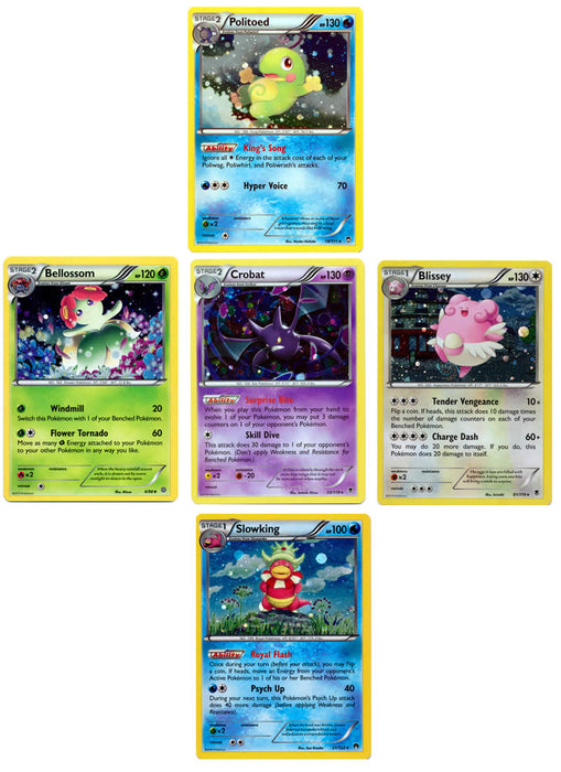 Pokemon Legacy Evolution Holo Promo Cards (5 Pack)