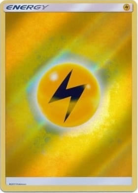 Lightning Energy Holofoil Pokemon Card