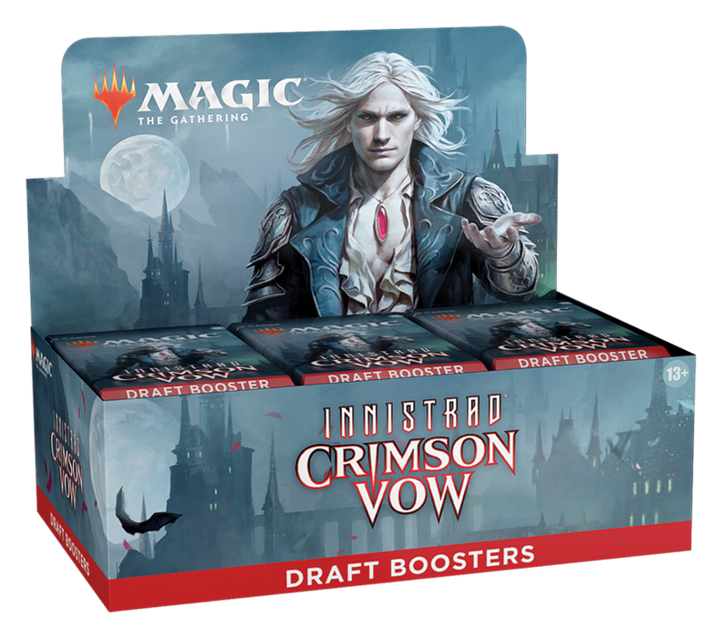 Magic the Gathering: Innistrad Crimson Vow - Draft Booster Box (36 Packs)